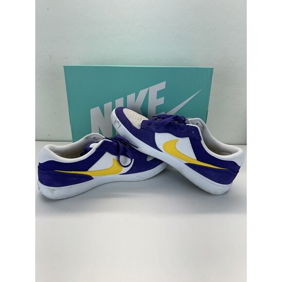 Nike SB Force 58‎ Skate Shoes, Court Purple/White/White/Amarillo DV5477-500 main image 8